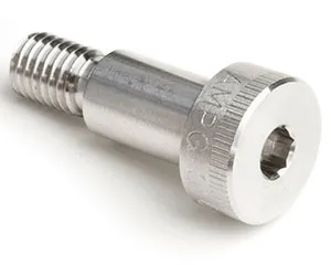 6.0 (M5) X 35 KNURLED HEAD SOCKET SHOULDER SCREW A2 STAINLESS STEEL
