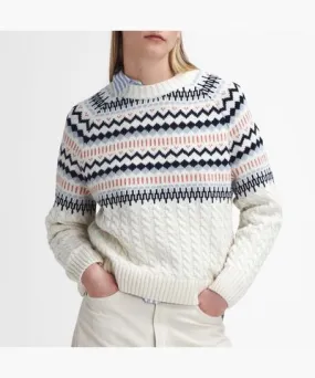 Barbour Marnie Cotton-Blend Knit Jumper