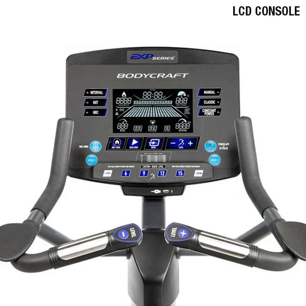 BodyCraft U1000 Upright Bike with Console