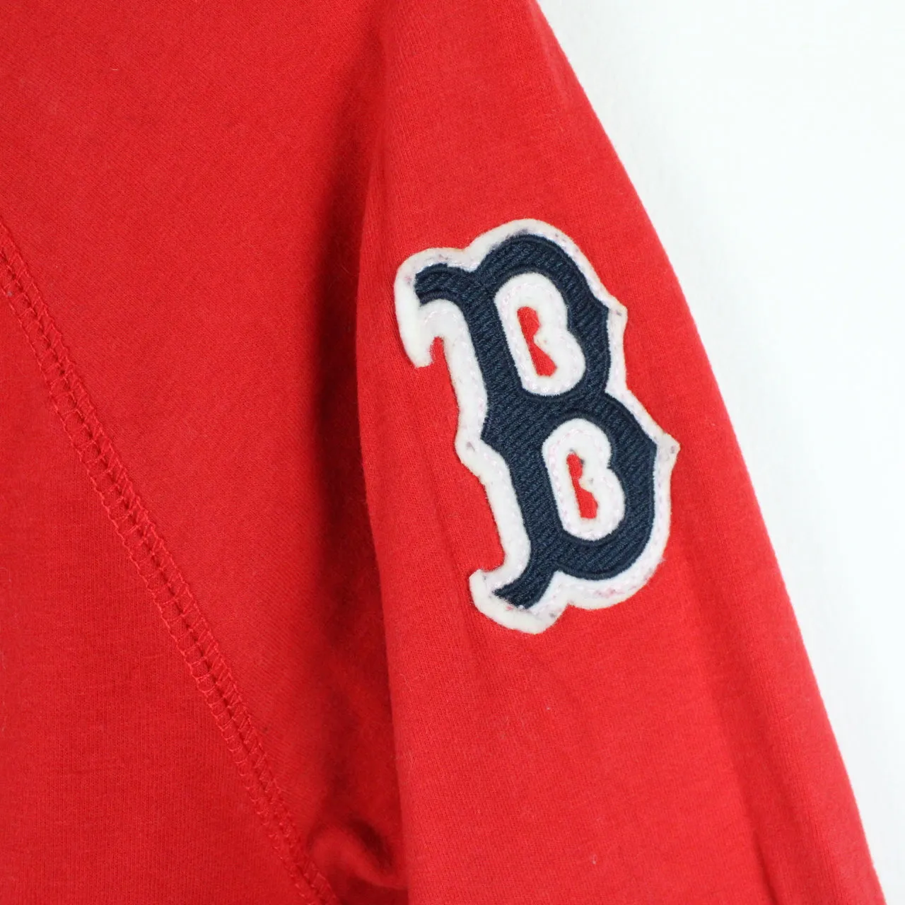 Boston RED SOX 1/4 Zip Sweatshirt | Small