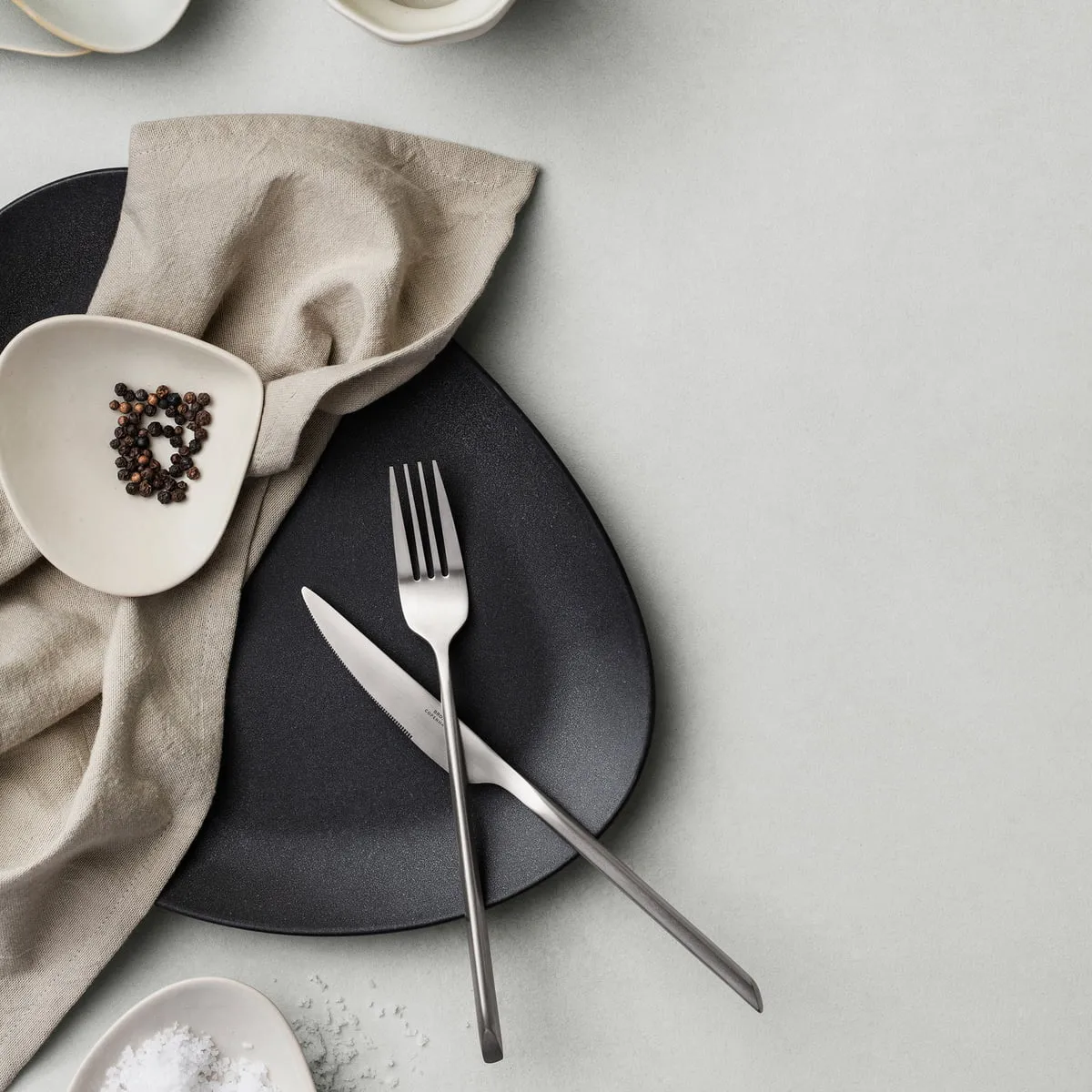 Broste Copenhagen - Sletten Cutlery, Full Satin Stainless Steel (16-piece)