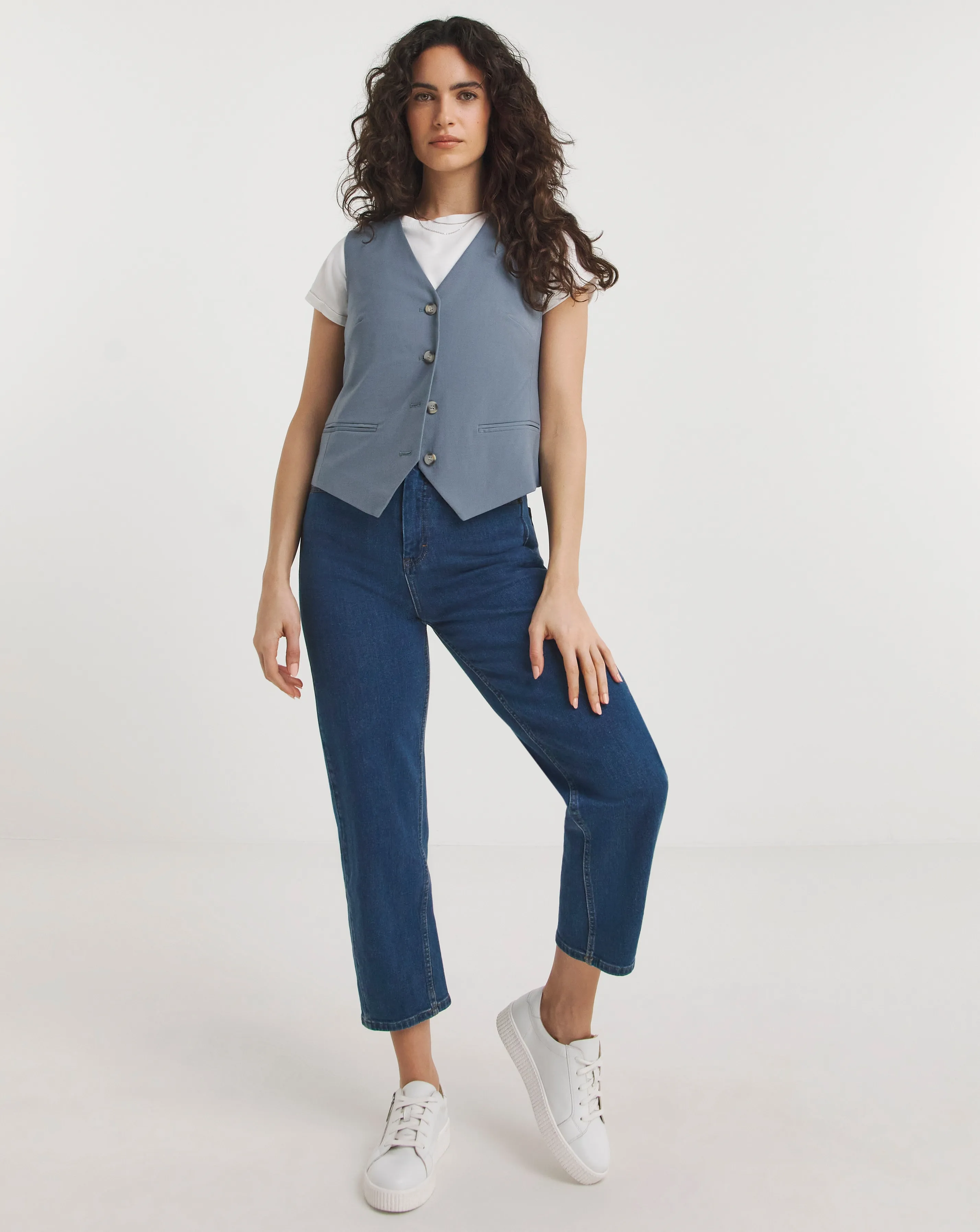 Button Front Waistcoat