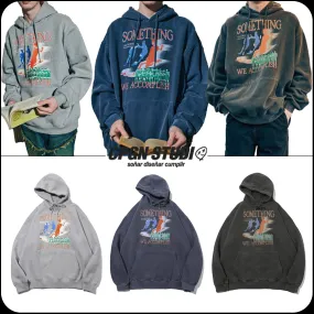 COMPAGNO  |[COMPAGNO]★TEAM WORK PIGMENT HOODIE