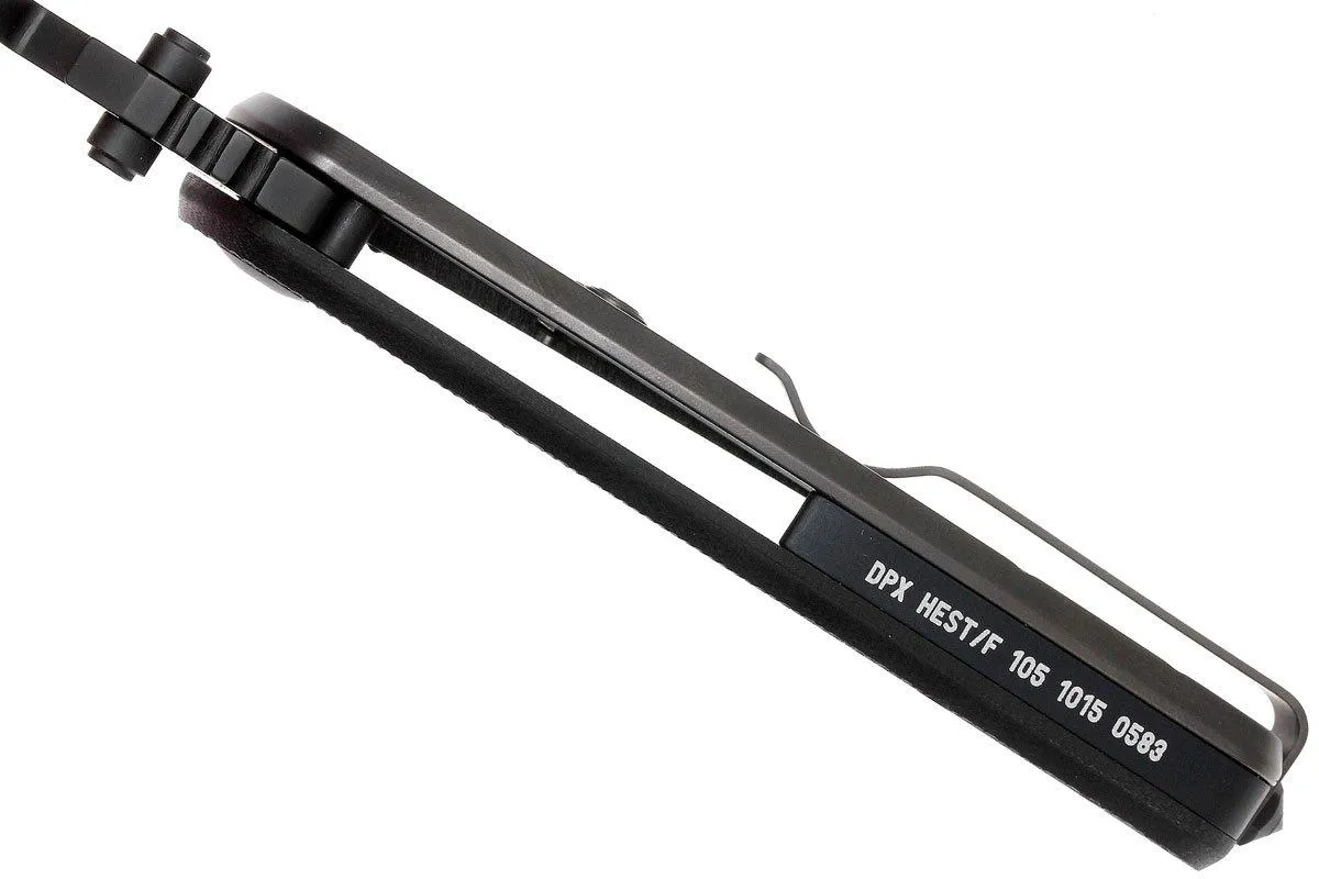 DPx HEST/F 2.0 Triple black plain-edge RH, right-handed