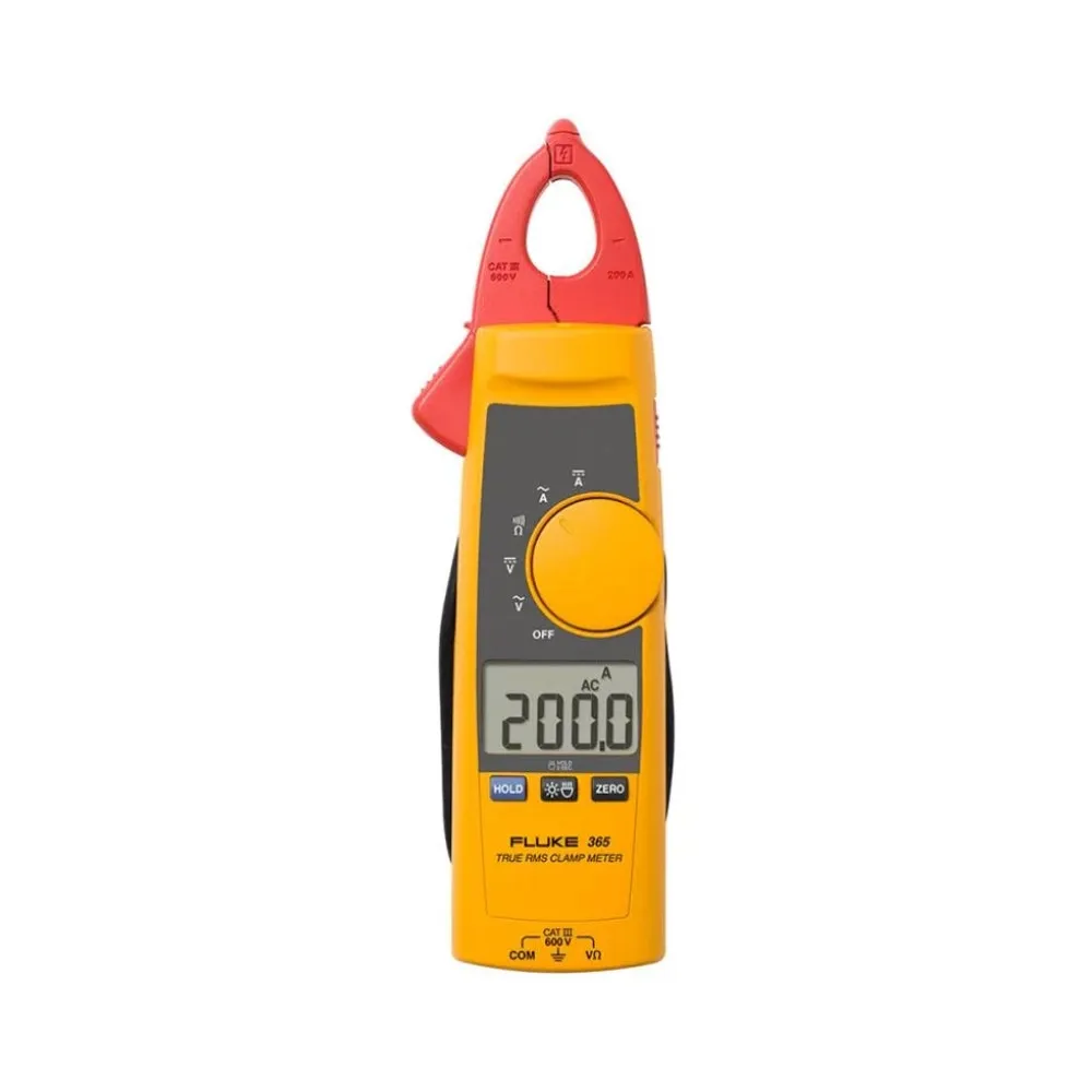 FLUKE 600V 200A 365 Detachable Jaw True-RMS Clamp Meter FLU365