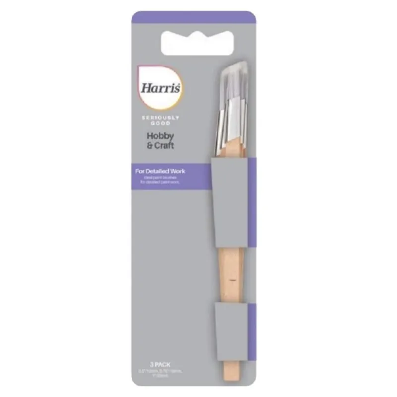 Harris Seriously Good Fitch Brush 3 Pack