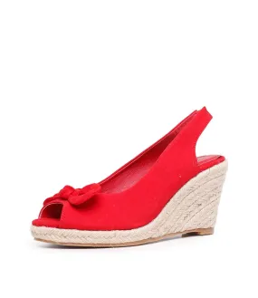 I LOVE BILLY Sharee Red Canvas