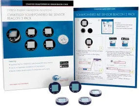 Infineon Solar-Powered Beacon Bluetooth Smart (BLE) Development Kit CYALKIT-E03
