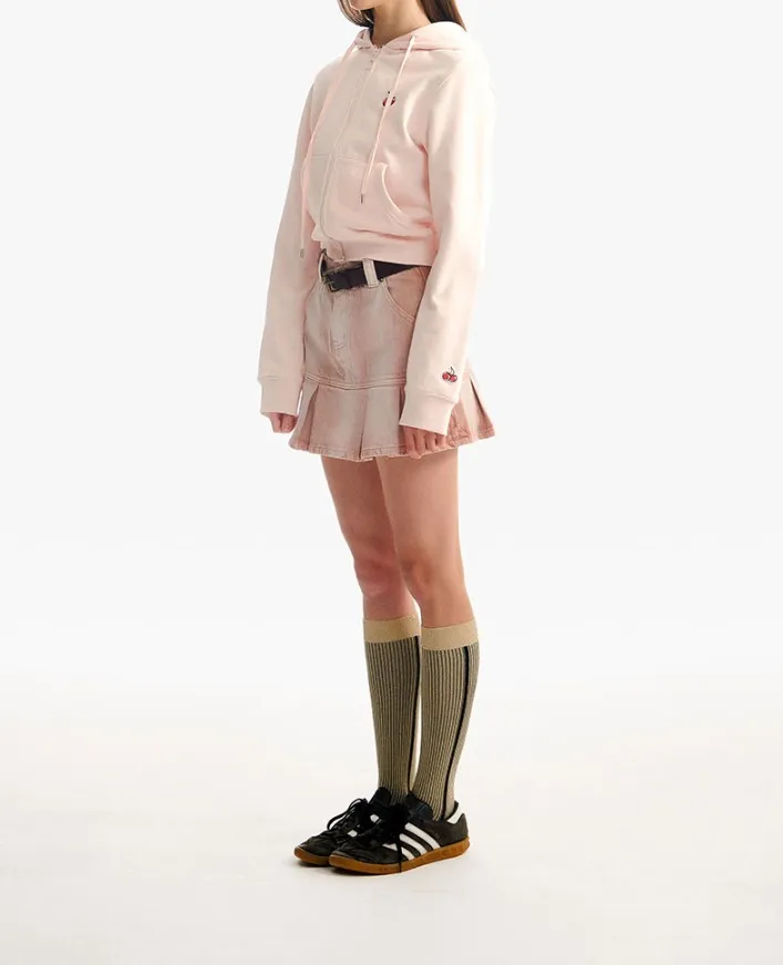 KIRSH  |[ KIRSH ]★SMALL CHERRY CROP HOODIE ZIP UP