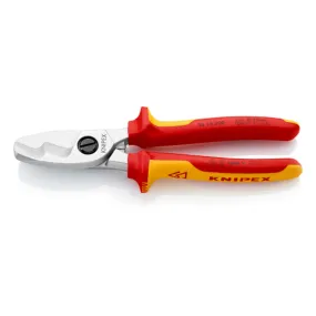 Knipex 95 16 200 VDE Cable Shears with Twin Cutting Edge 200mm