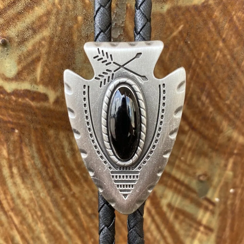M & F Montana Bolo Tie - 22120 - BLK