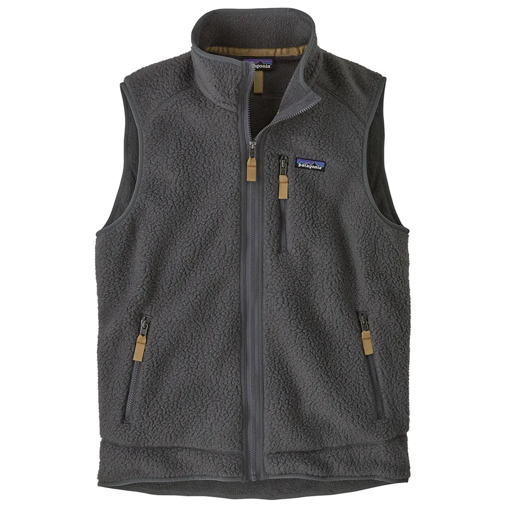 Men's Retro Pile Vest - Forge Grey