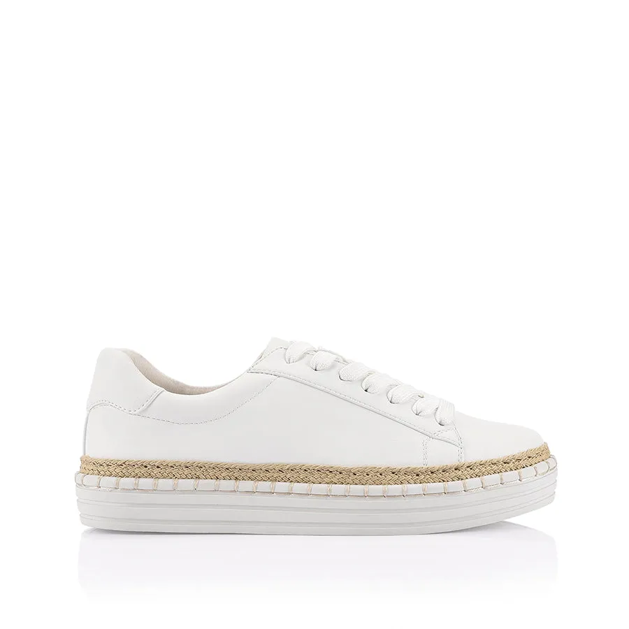 Quay Flatform Sneakers - White