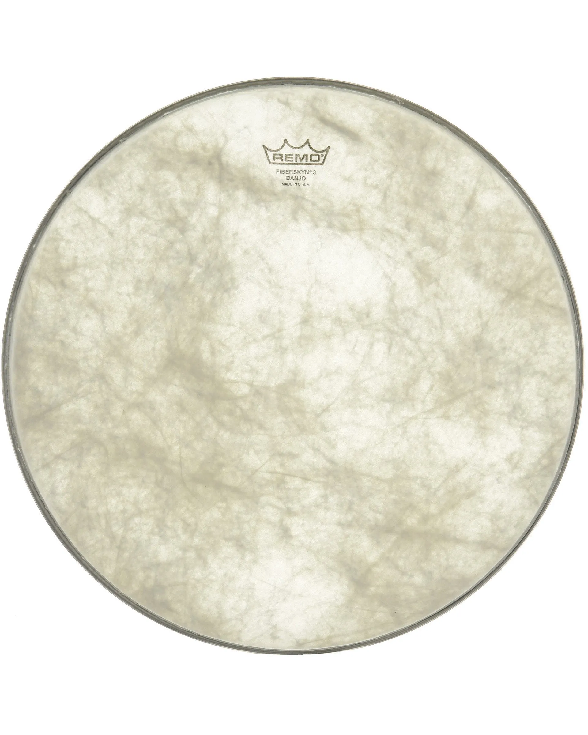 REMO FIBERSKYN BANJO HEAD, 11 1/16 INCH DIAMETER, MEDIUM CROWN (7/16 INCH)