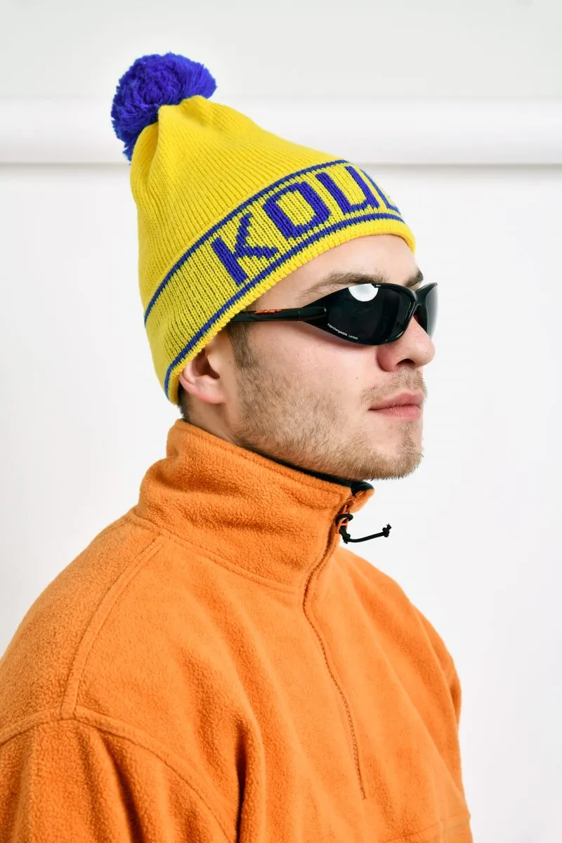 Retro 80s winter ski hat unisex