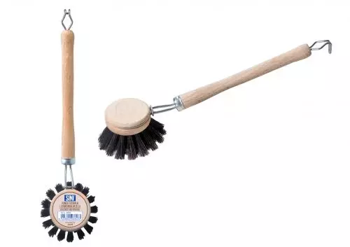 Sini Wooden Dish Brush With Natural Bristles