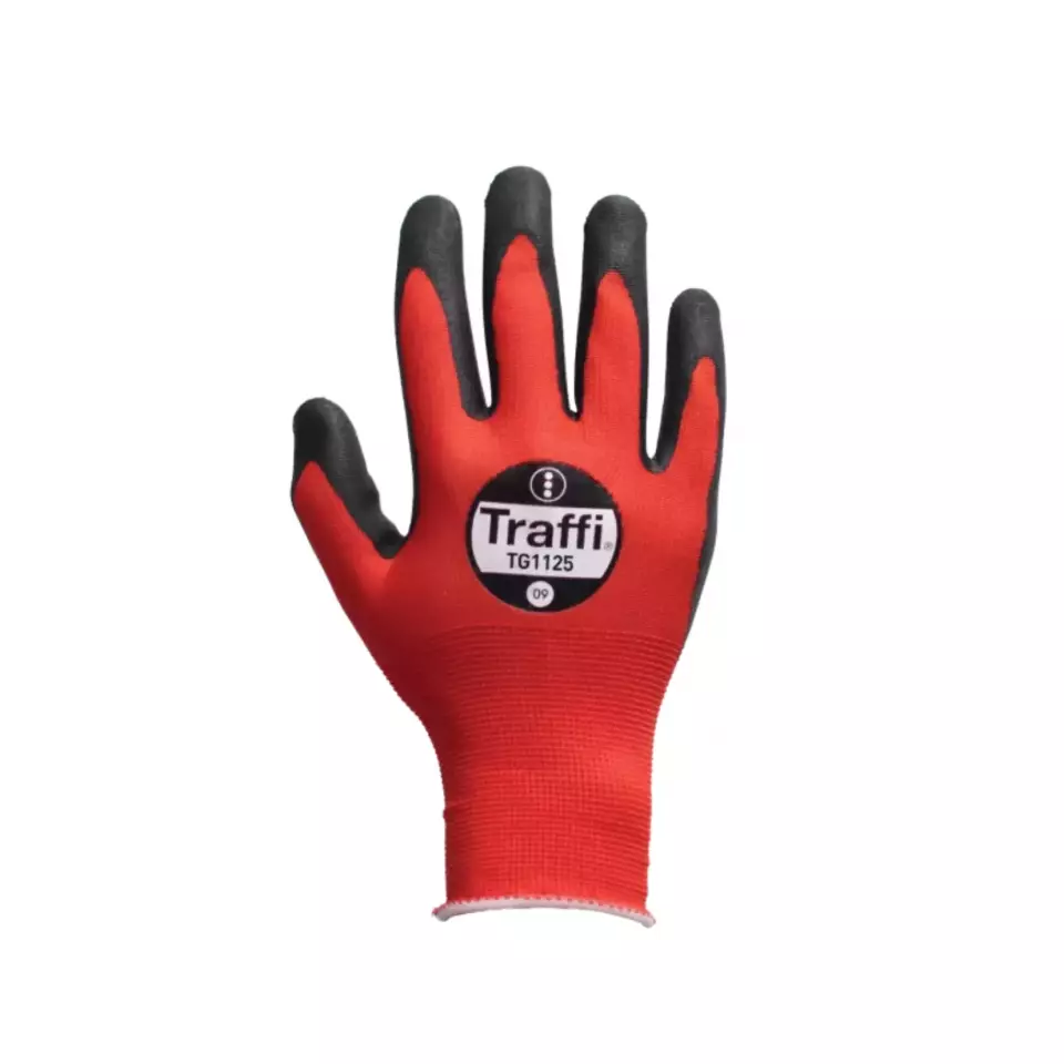 Traffi Lightweight Nitrile Foam Gloves