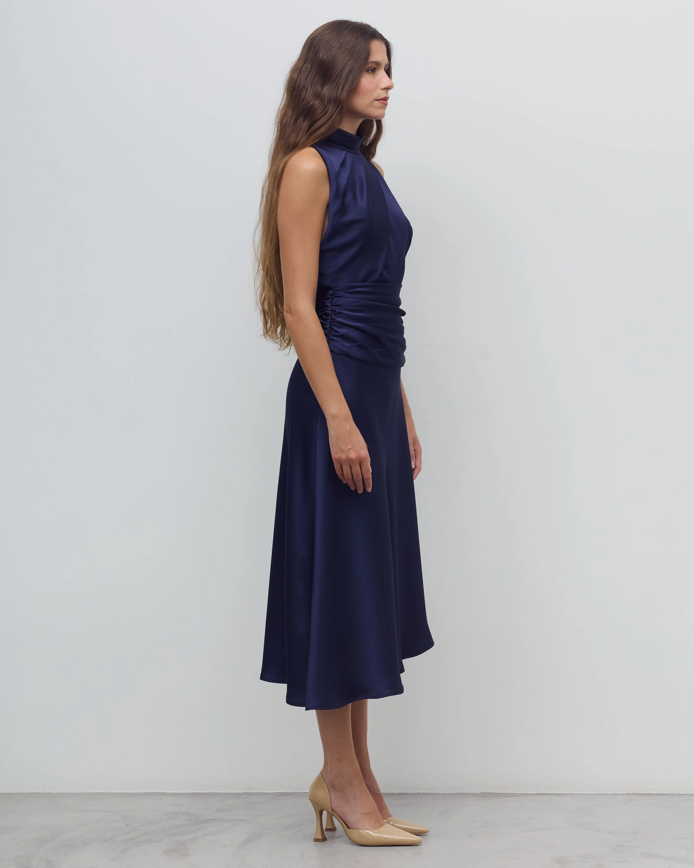 Vestido Donna Azul Marino
