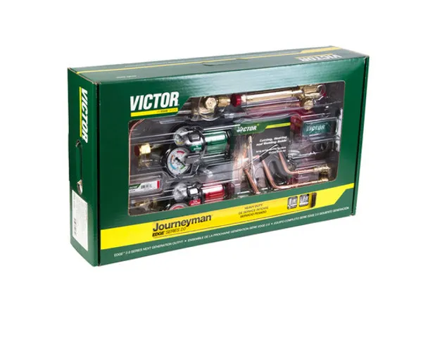 Victor 0384-2101 Journeyman Edge 2.0 540/510, 90° Plus Outfit (Acetylene)