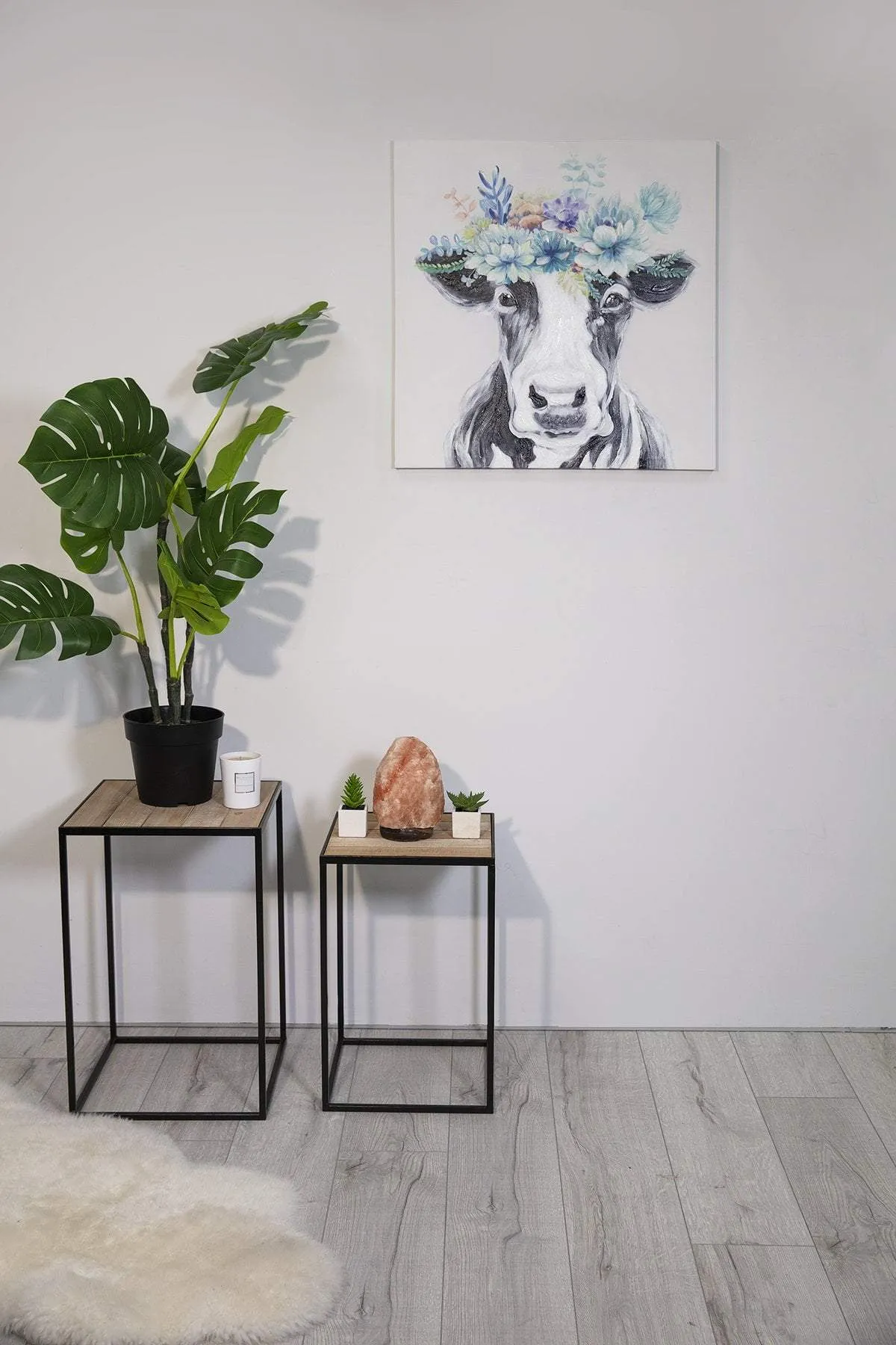 Wow Cow Canvas Art Wall