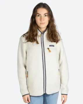 W's Retro Pile Jacket - Pelican
